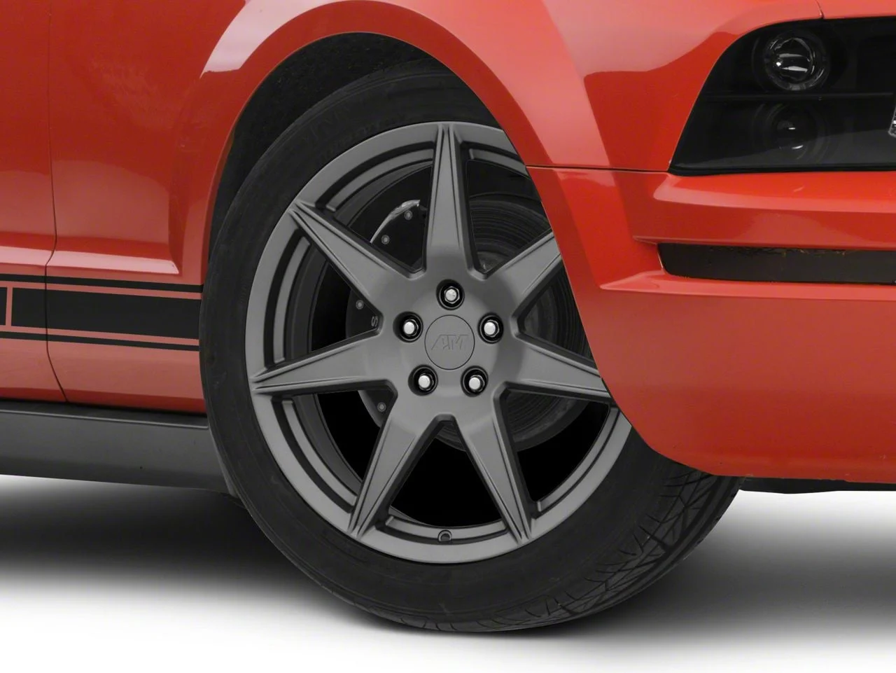 2020 GT500 Style Charcoal Wheel; 19x8.5; 30mm Offset (05-09 Mustang)