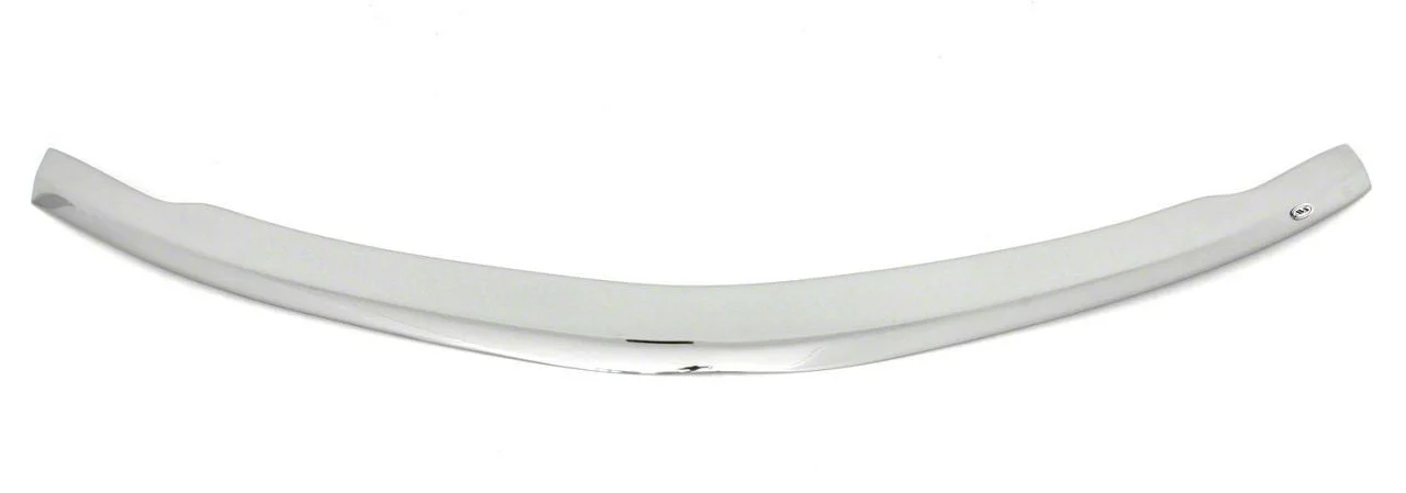 Aeroskin Hood Protector; Chrome (10-12 Mustang)