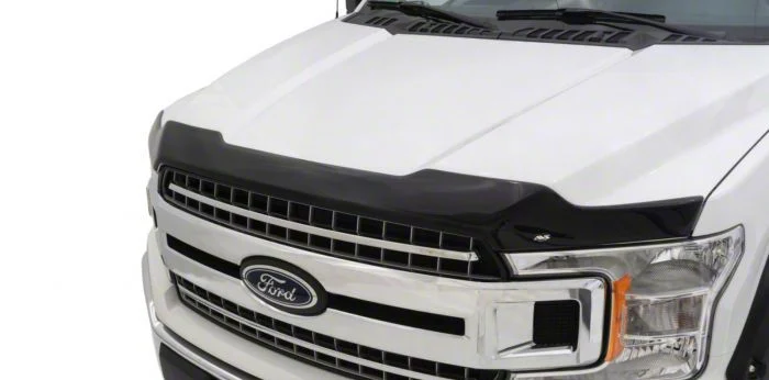 Aeroskin Hood Protector; Dark Smoke (13-14 Mustang)