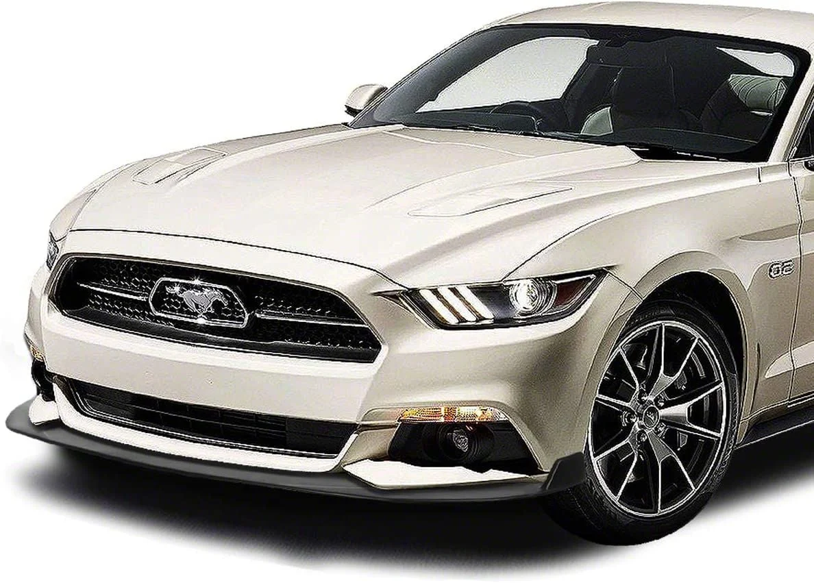 Chin Spoiler Splitter with Winglets (15-17 Mustang w/o Performance Pack)