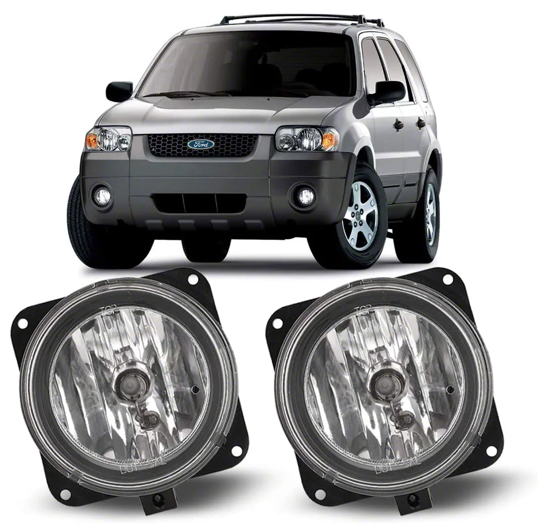 OE Style Replacement Fog Lights; Clear (03-04 Mustang Cobra)