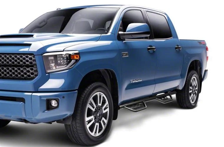 N-Fab Cab Length RS Nerf Side Step Bars; Textured Black (07-14 6.0L Sierra 3500 HD Crew Cab)