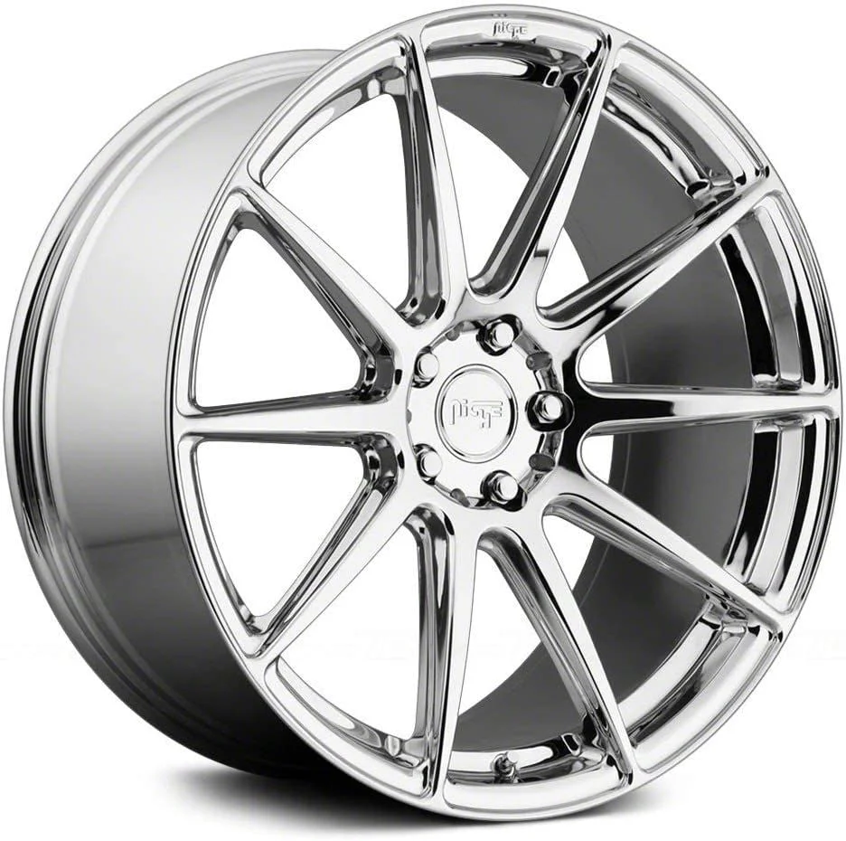 Niche Essen Chrome Plated Wheel; 20x9; 35mm Offset (24-26 Mustang)