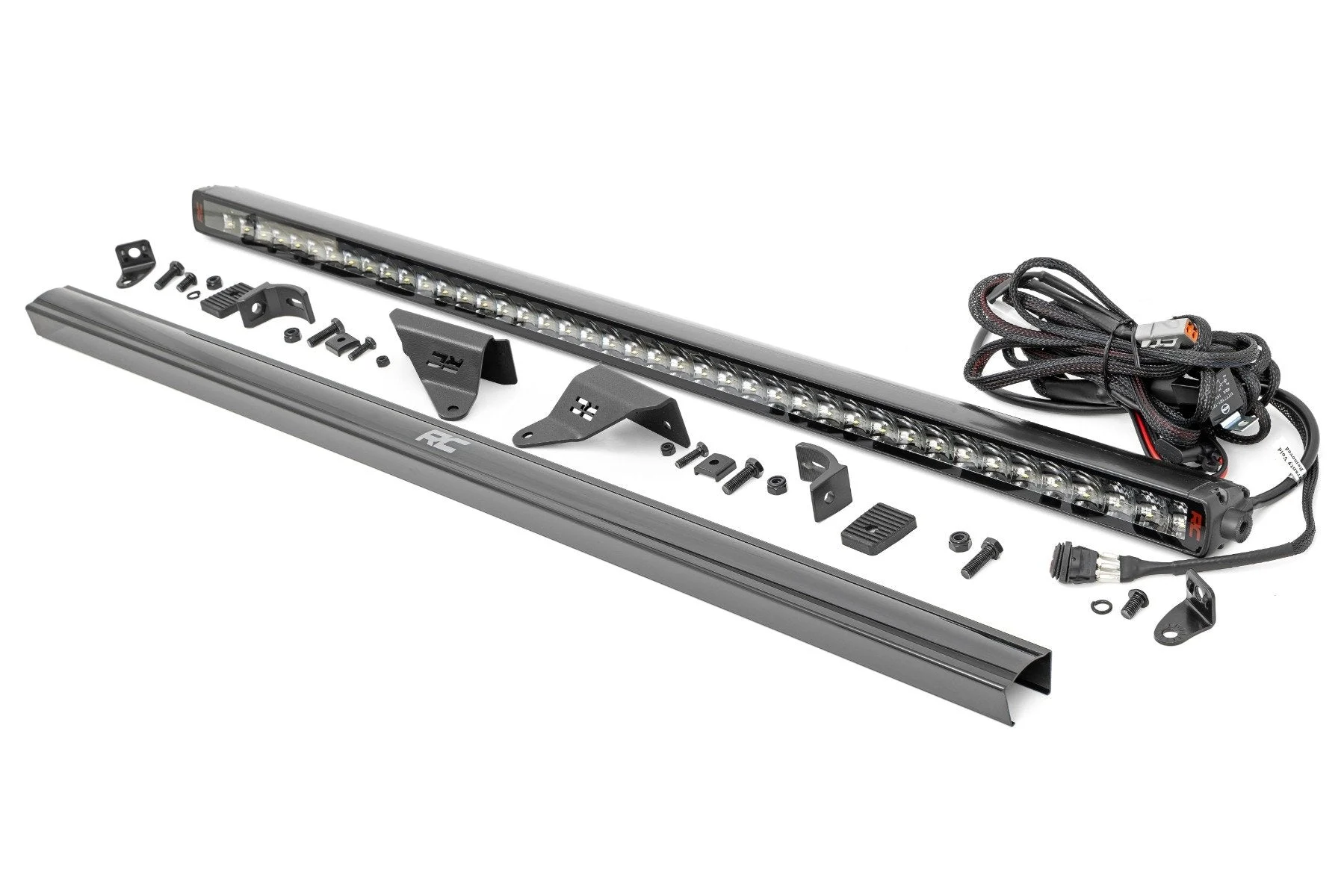 40" LED Light Kit, Upper Windshield, Spectrum Single Row, 2021+ Ford Bronco