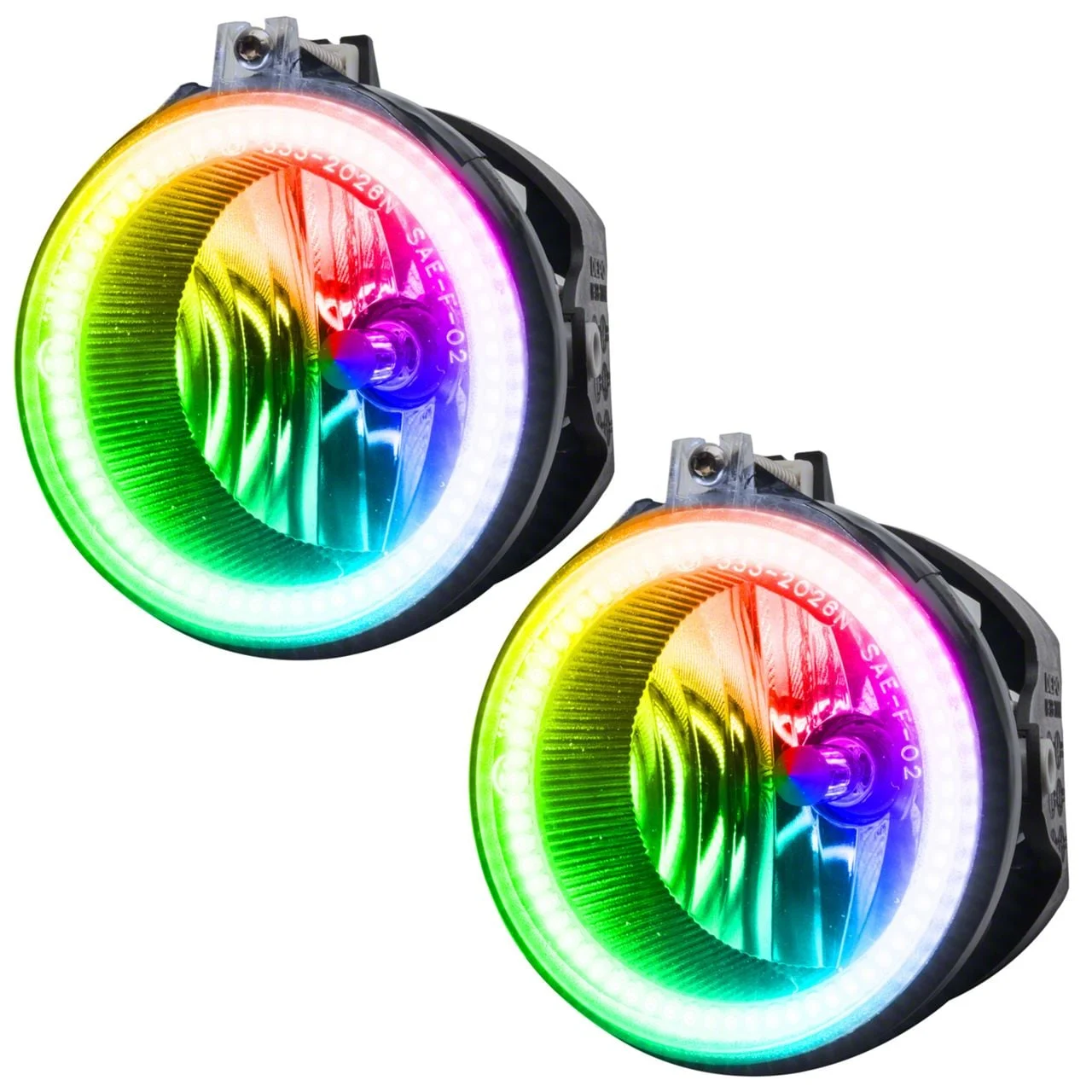 Oracle Dynamic ColorSHIFT LED Halo Fog Lights (08-10 Challenger)