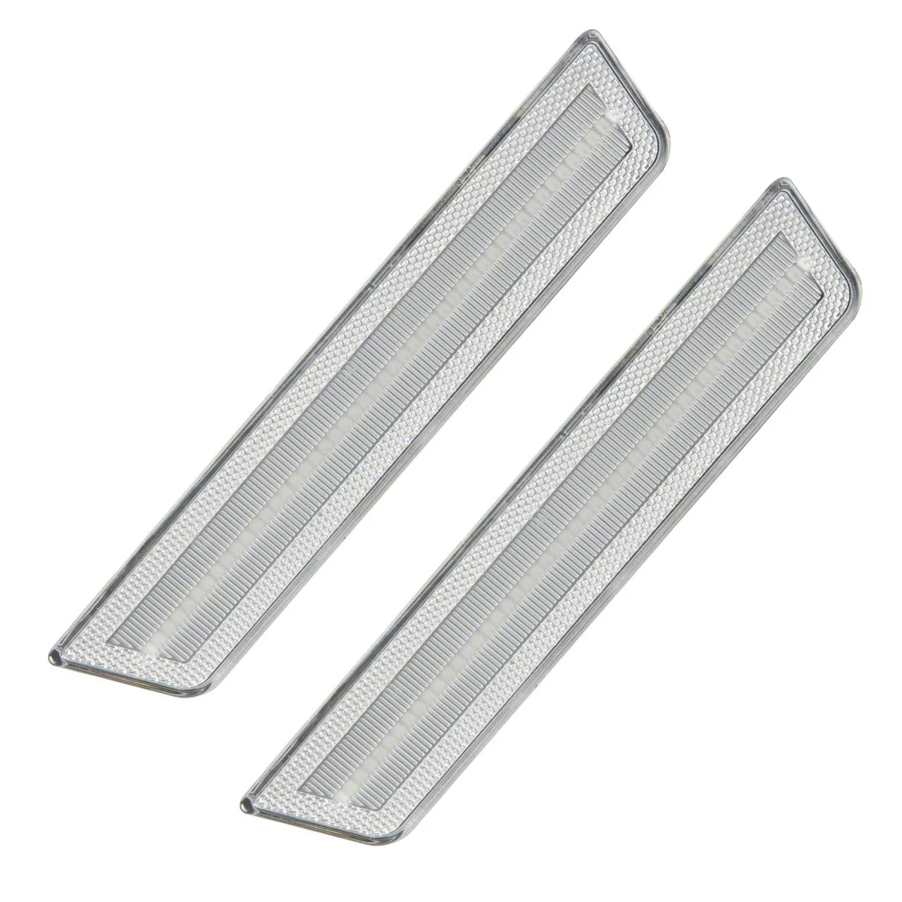Oracle Concept LED Side Marker Kit; Clear; Pre-Painted; Unpainted; Rear Set Only (11-14 Charger)