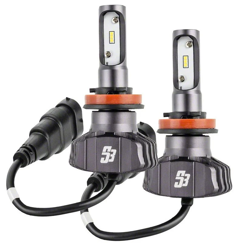 Oracle S3 LED Headlight Bulb Conversion Kit; Low Beam; H11 (20-26 Silverado 3500 HD)
