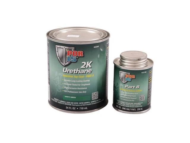 POR-15 2K Urethane, Safety Green, quart