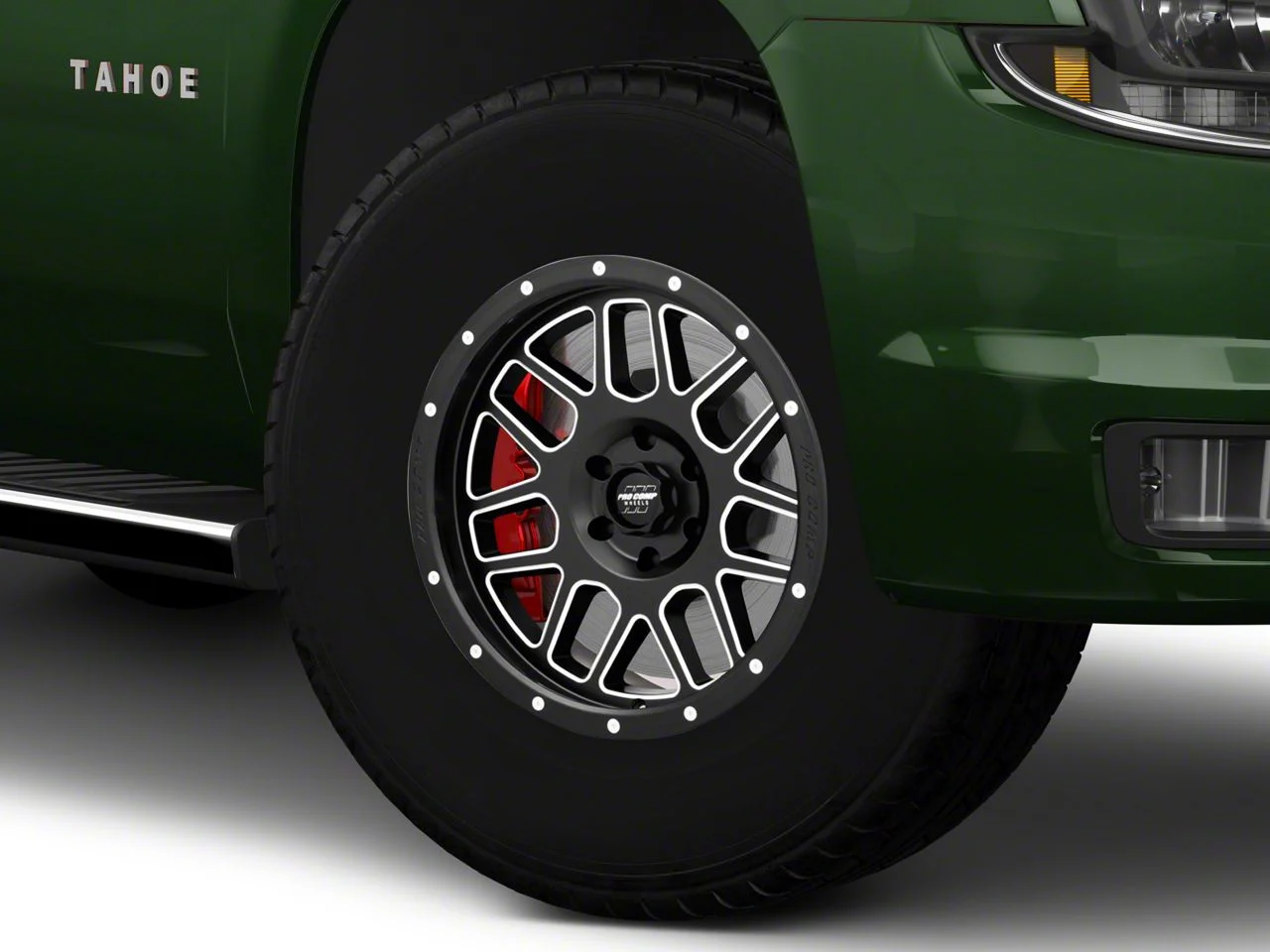 Pro Comp Wheels Vertigo Satin Black Milled 6-Lug Wheel; 17x9; -6mm Offset (15-20 Tahoe)