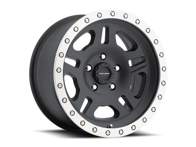 Pro Comp Wheels La Paz Satin Black Machined 6-Lug Wheel; 17x8.5; 0mm Offset (21-26 Tahoe)