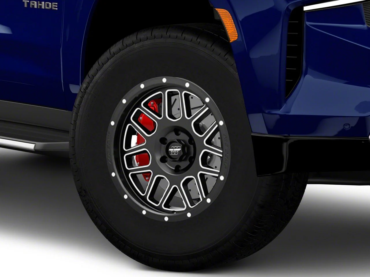 Pro Comp Wheels Vertigo Satin Black Milled 6-Lug Wheel; 17x9; -6mm Offset (21-26 Tahoe)