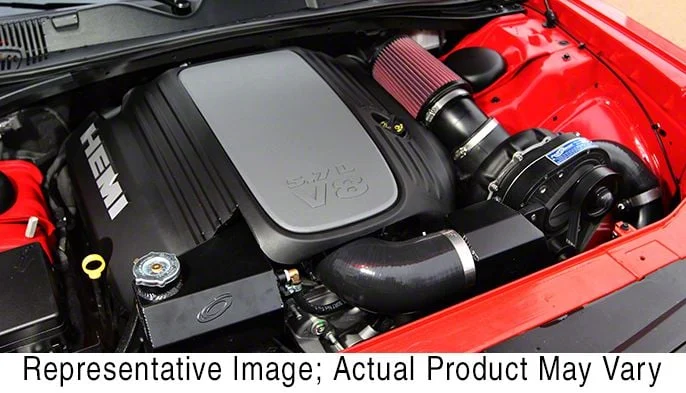 Procharger High Output Intercooled Supercharger Tuner Kit with P-1SC-1; Black Finish (09-10 5.7L HEMI Challenger)