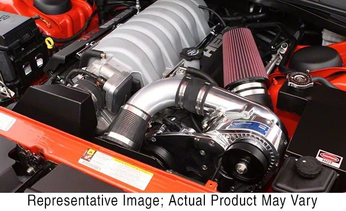 Procharger High Output Intercooled Supercharger Tuner Kit with P-1SC-1; Black Finish (08-10 6.1L HEMI Challenger)