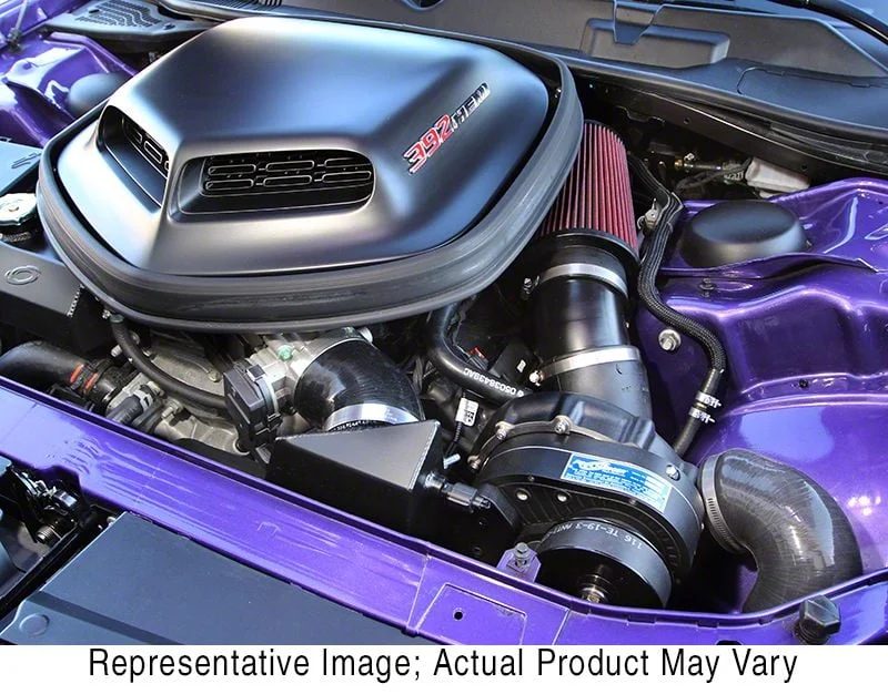 Procharger Stage II Intercooled Supercharger Tuner Kit with P-1SC-1; Black Finish (11-14 6.4L HEMI Challenger)