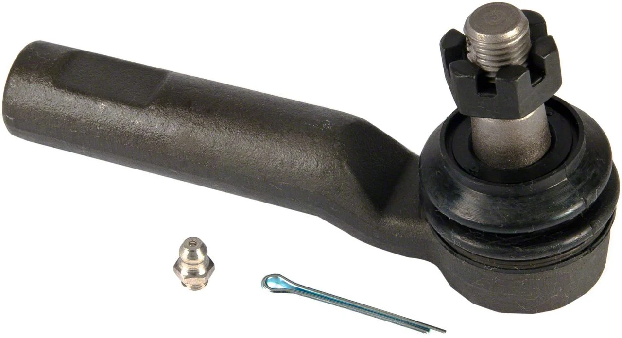 ProForged Front Tie Rod End; Driver Side Outer; Greasable Design (07-08 AWD Charger)