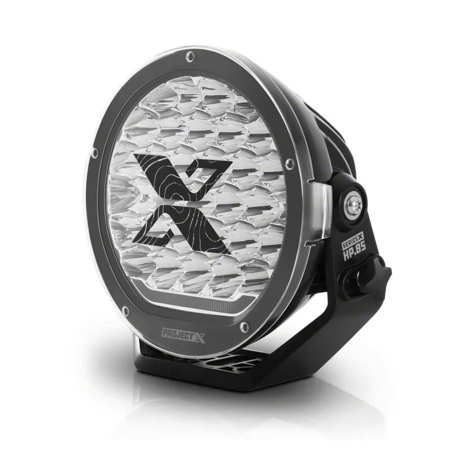 PROJECT X 8.50-Inch Series X HP.85 LED Auxiliary Light; Combo Beam (Universal; Some Adaptation May Be Required)