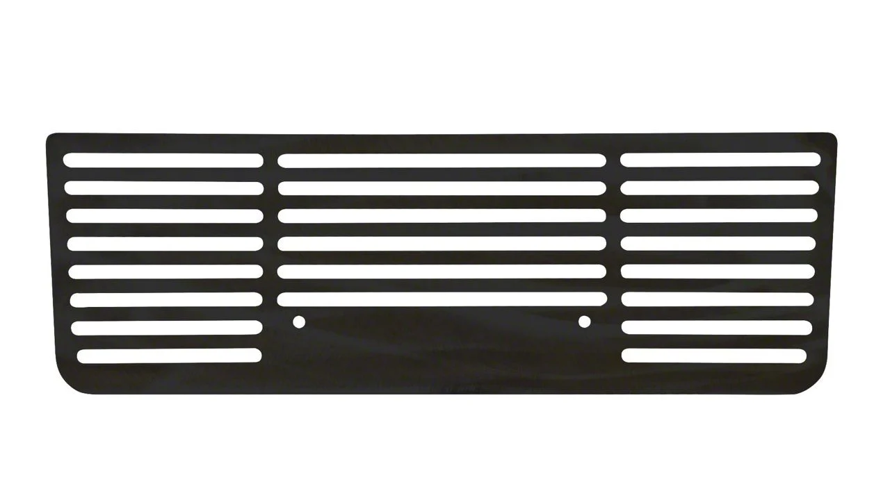 Putco Bar Style Lower Bumper Grille Insert; Black (17-19 F-350 Super Duty)