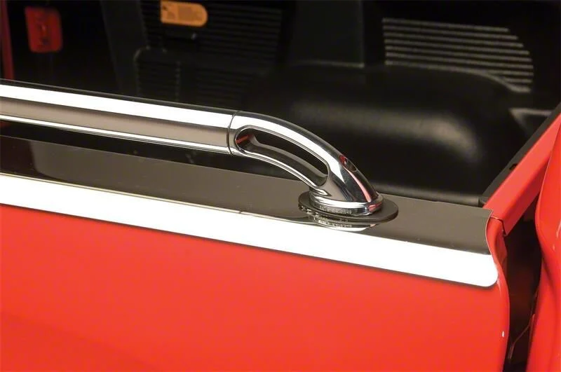 Putco Boss Locker Side Bed Rails (20-26 RAM 3500 w/ 6.4-Foot Box & w/o RAM Box)
