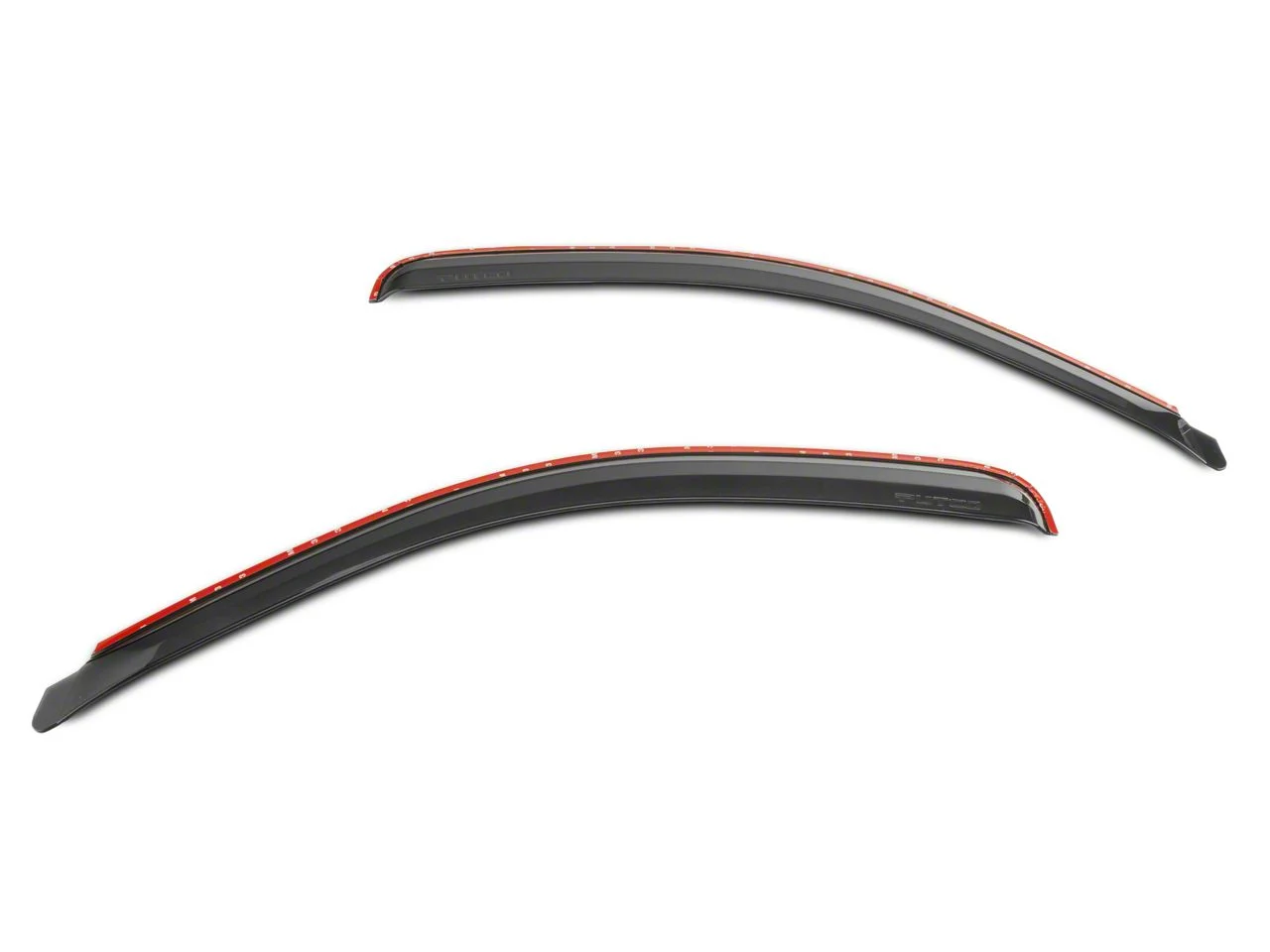 Putco Element Tinted Window Visors; Channel Mount; Front (07-14 Yukon)