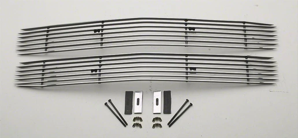 Putco Shadow Billet Upper Overlay Grille; Polished (07-14 Yukon)