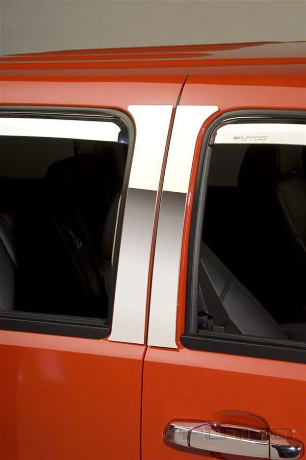 Putco Stainless Steel Pillar Posts with GMC Logo (07-14 Yukon)