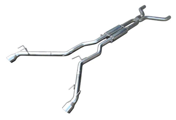Pypes Race Pro Cat-Back Exhaust System with Black Tips (10-15 Camaro SS Coupe)