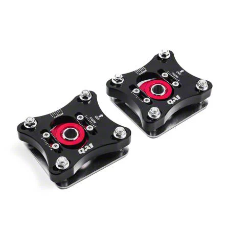 QA1 Aluminum Caster Camber Plates for QA1 Proma Star Struts (05-14 Mustang)