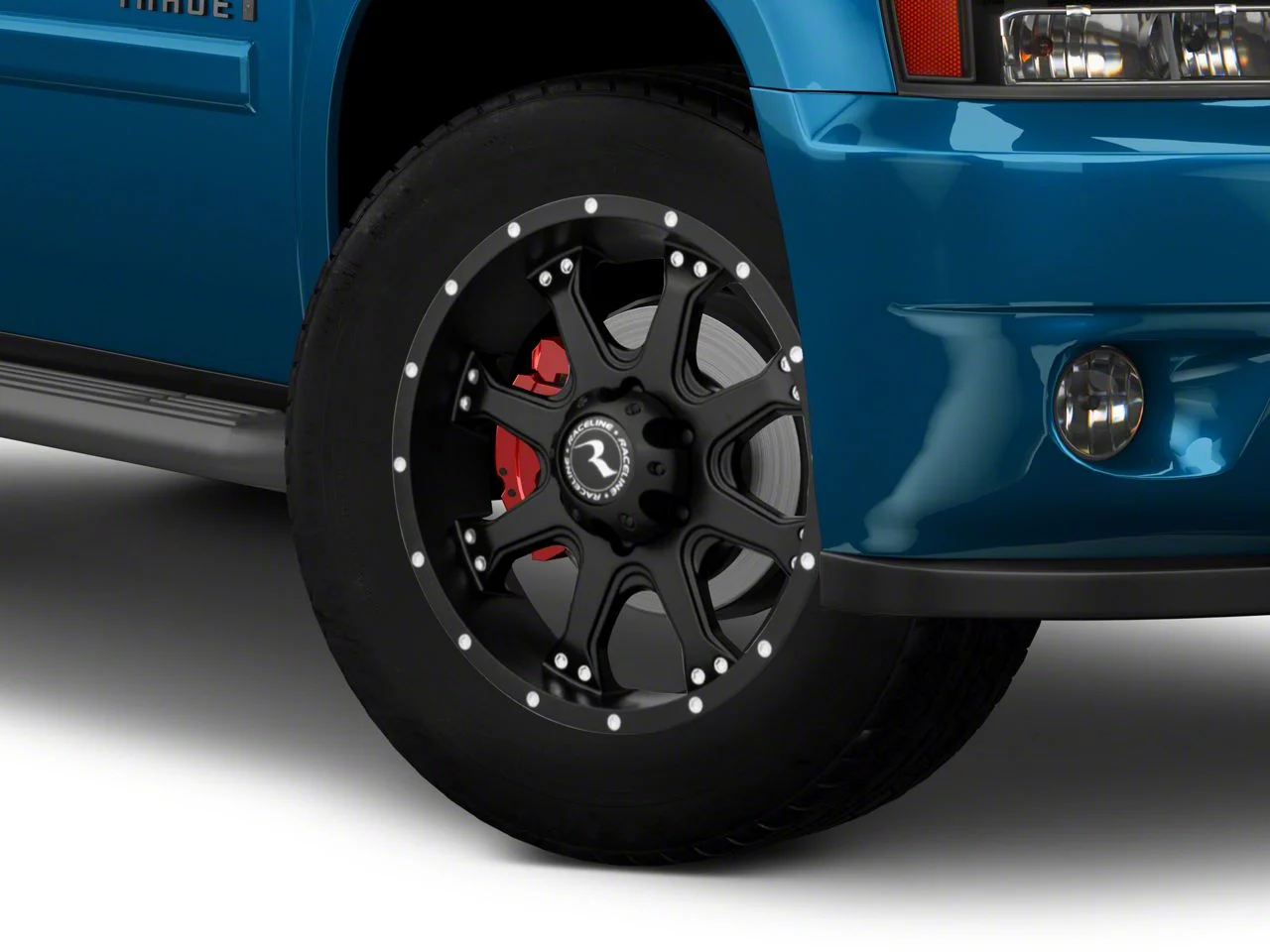 Raceline Assault Black 6-Lug Wheel; 20x9; 18mm Offset (07-14 Tahoe)