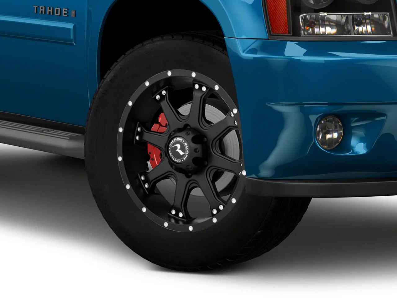 Raceline Assault Black 6-Lug Wheel; 20x9; 30mm Offset (07-14 Tahoe)
