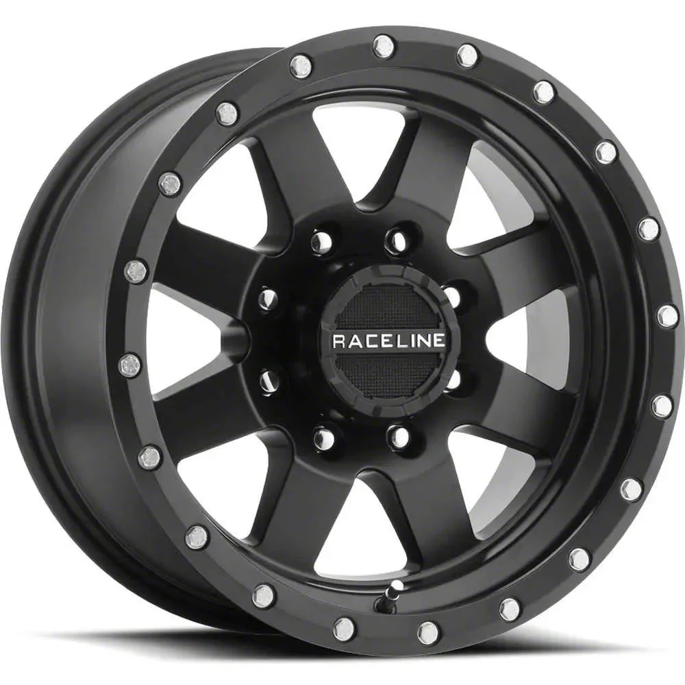 Raceline Defender Gloss Black 6-Lug Wheel; 20x9; -12mm Offset (07-14 Tahoe)