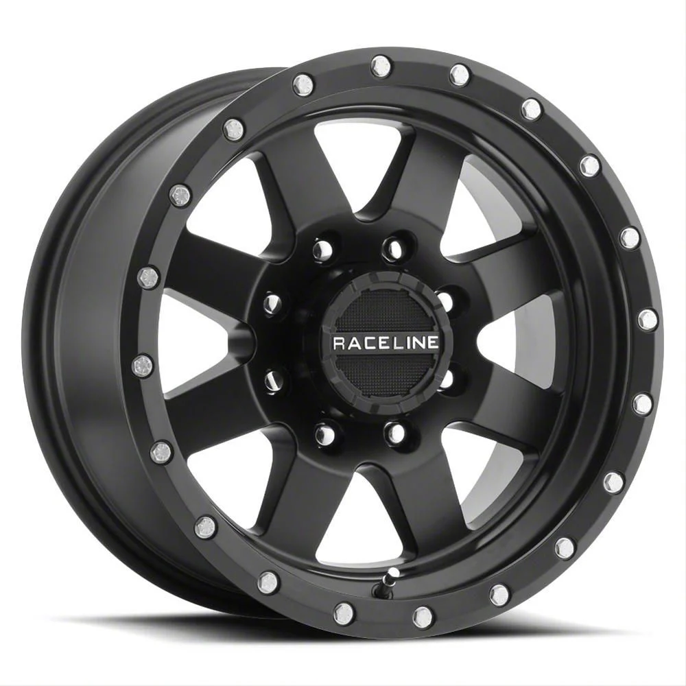Raceline Defender Gloss Black 6-Lug Wheel; 20x9; 18mm Offset (07-14 Tahoe)