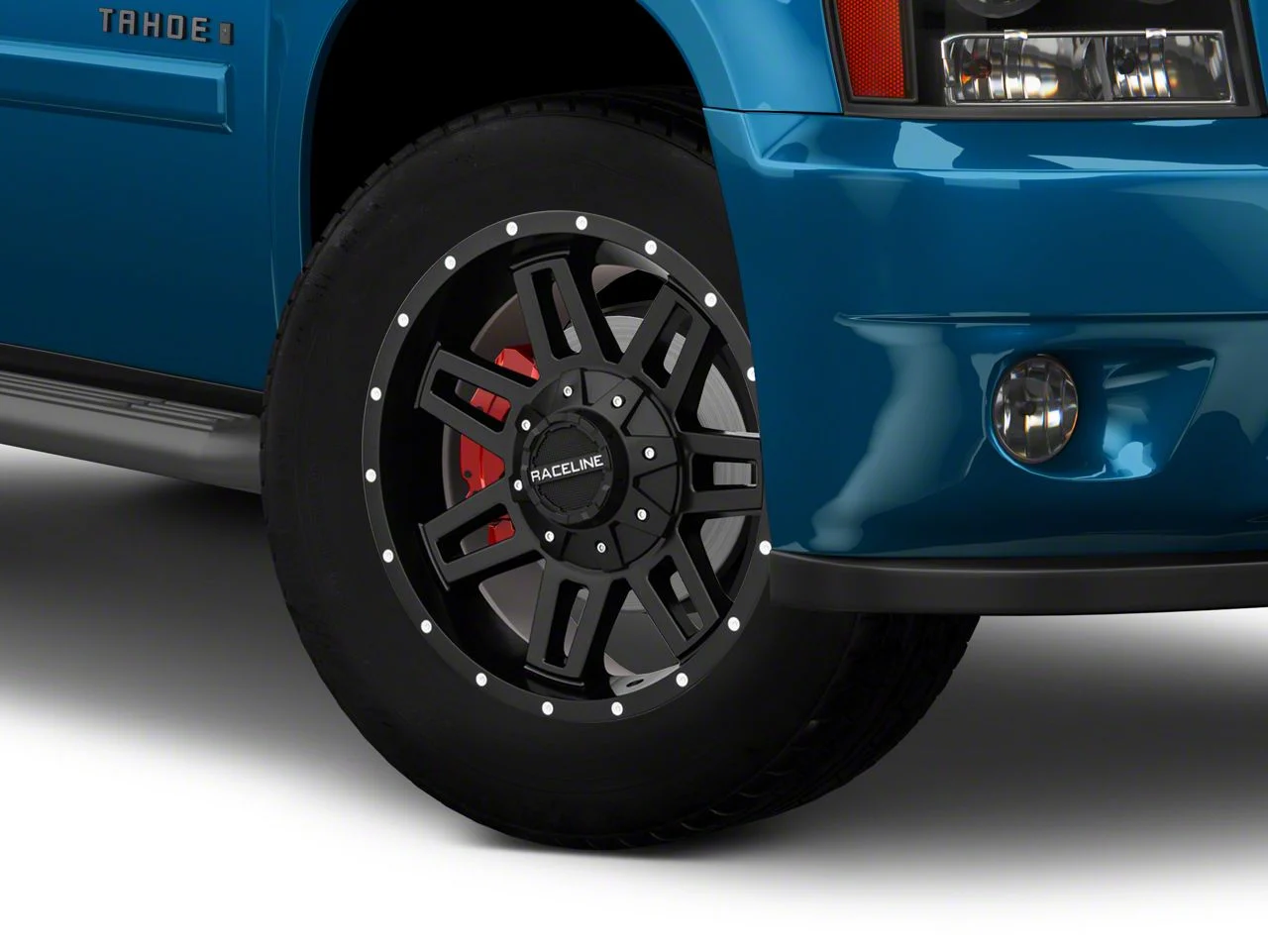 Raceline Injector Black 6-Lug Wheel; 20x9; 0mm Offset (07-14 Tahoe)