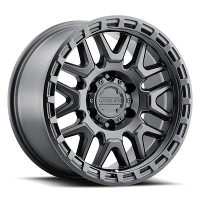 Raceline Krank Satin Black 6-Lug Wheel; 18x9; -12mm Offset (07-14 Tahoe)