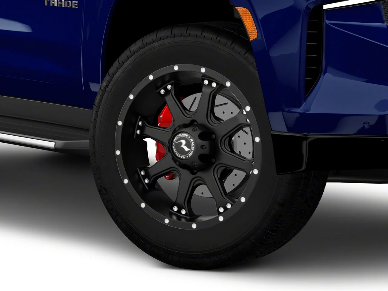 Raceline Assault Black 6-Lug Wheel; 20x9; 0mm Offset (21-26 Tahoe)
