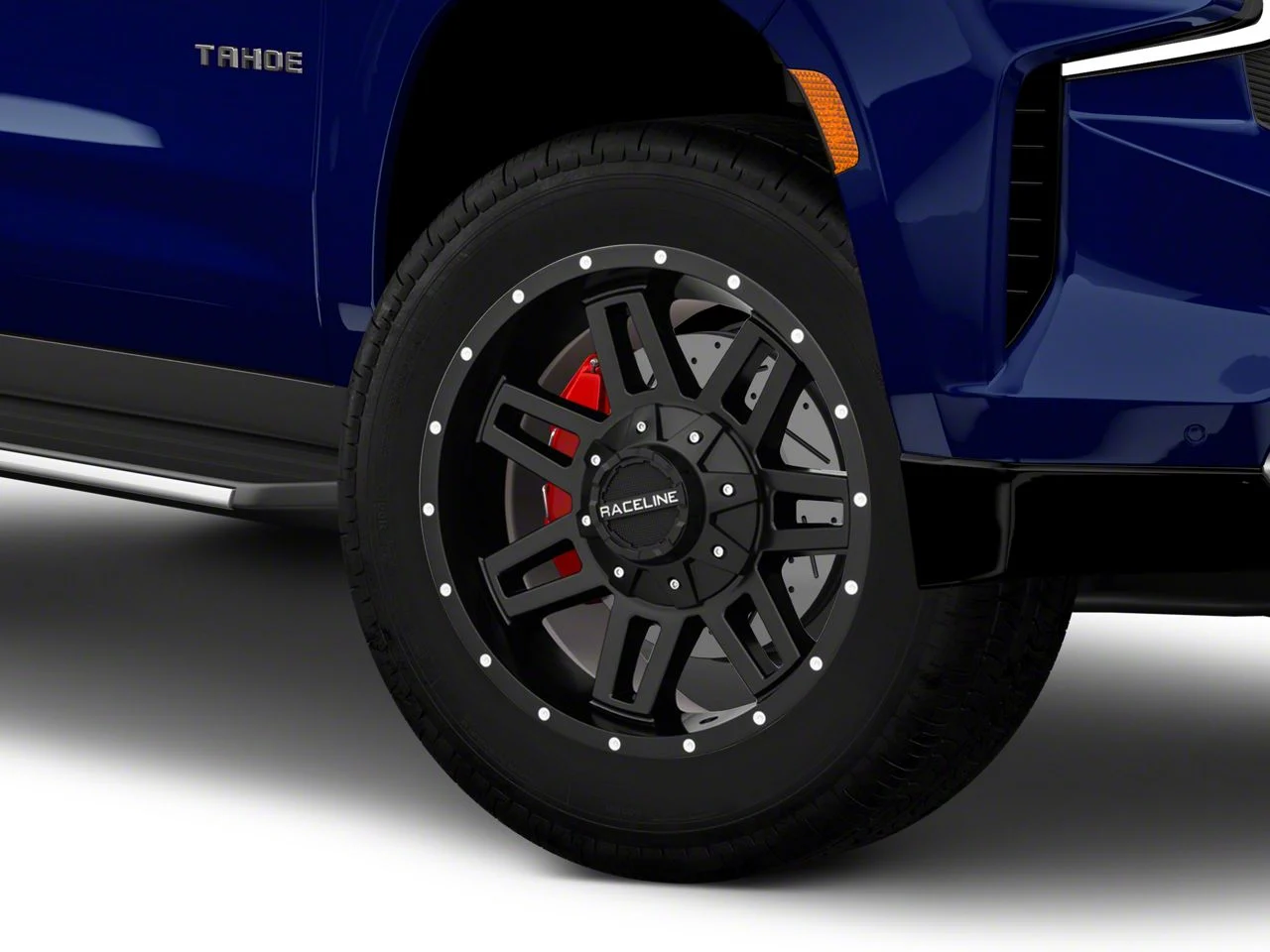 Raceline Injector Black 6-Lug Wheel; 20x9; 20mm Offset (21-26 Tahoe)