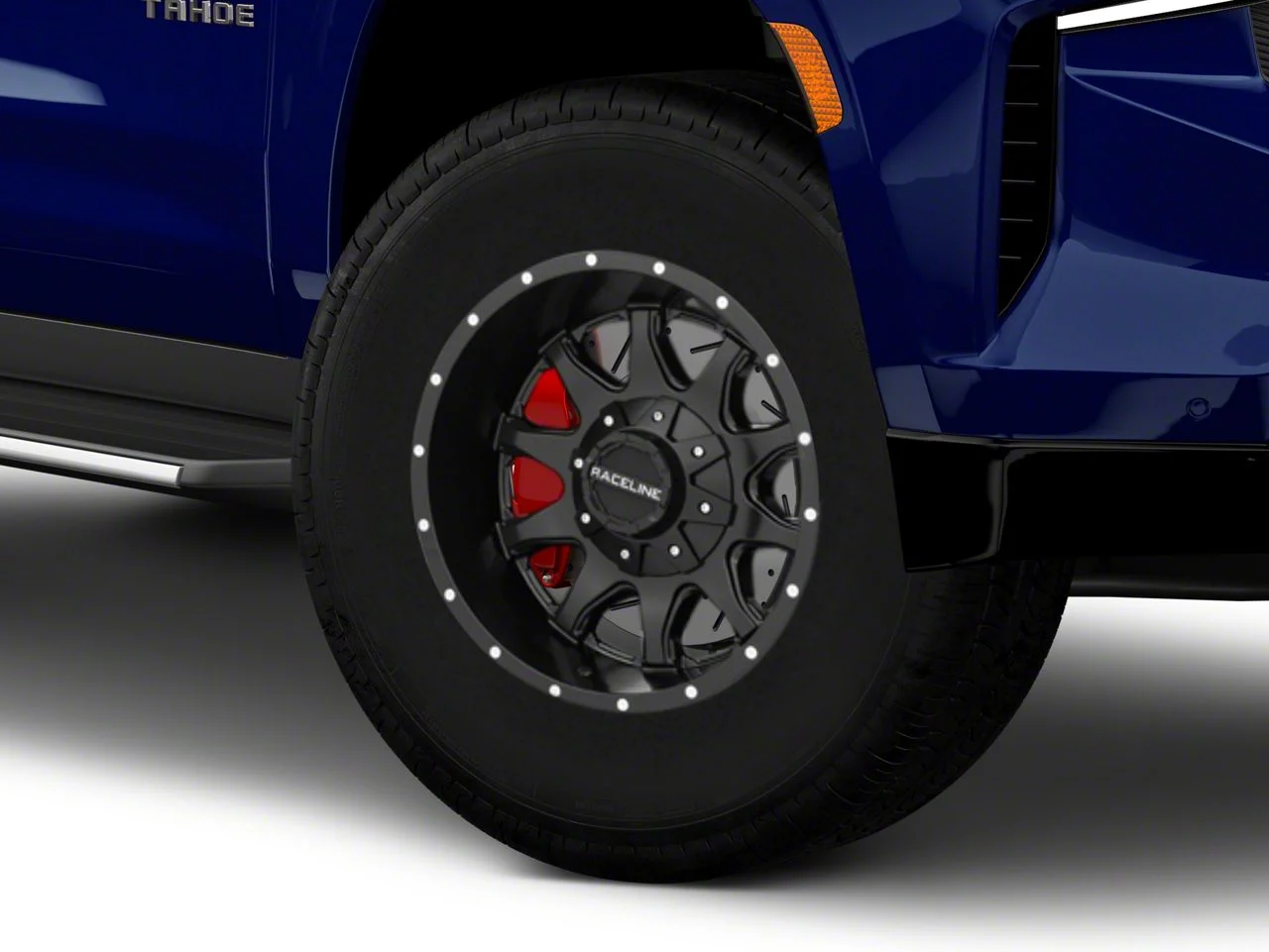 Raceline Shift Black 6-Lug Wheel; 17x9; -12mm Offset (21-26 Tahoe)