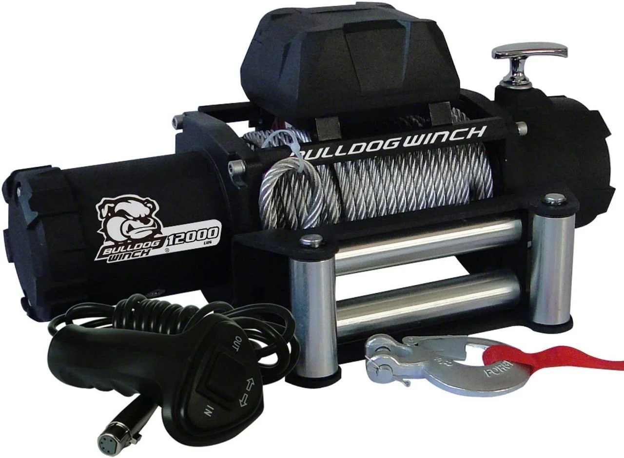 Bulldog Winch 12,000 lb. Winch (Universal; Some Adaptation May Be Required)