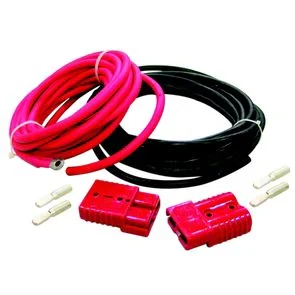 Bulldog Winch 3 GA Wiring Kit with Quick Connects; 24-Foot