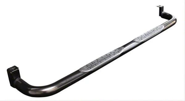 Go Rhino 3-Inch 4000 Series Cab Length Side Step Bars; Black (03-09 RAM 2500 Quad Cab)