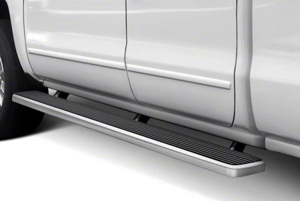6-Inch iStep Running Boards; Hairline Silver (06-09 RAM 2500 Mega Cab)