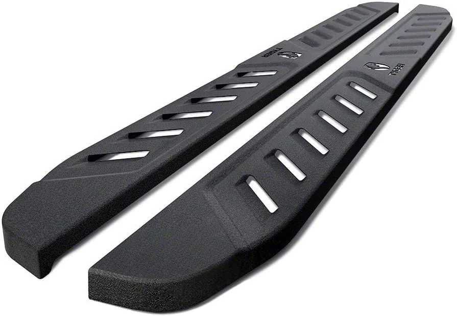 6.60-Inch Blade Running Boards; Textured Black (10-26 RAM 2500 Crew Cab)