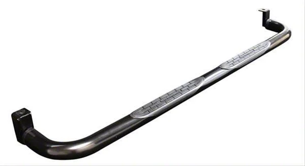 Go Rhino 3-Inch 4000 Series Cab Length Side Step Bars; Black (03-09 RAM 3500 Quad Cab)