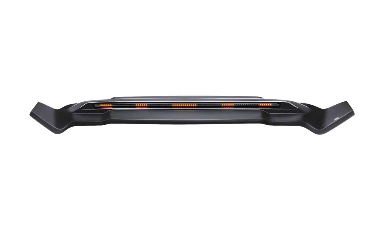 Aeroskin LightShield Pro Hood Protector; Diamond Black Crystal (19-26 RAM 3500)