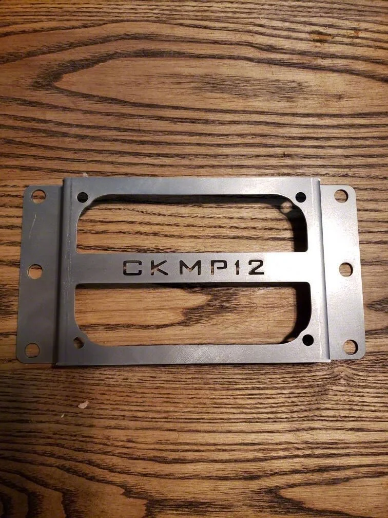 Orange Boxx Fabrication ARB Air Compressor Bracket (Universal; Some Adaptation May Be Required)
