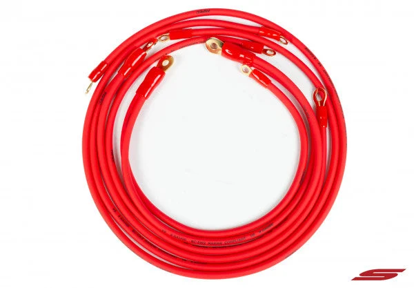 STILLEN Grounding Kit - Red Wires - 606365R