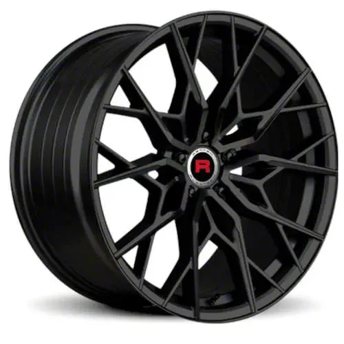 Rennen Flowtech FT17 Gloss Black Wheel; 20x9; 25mm Offset (06-10 RWD Charger)
