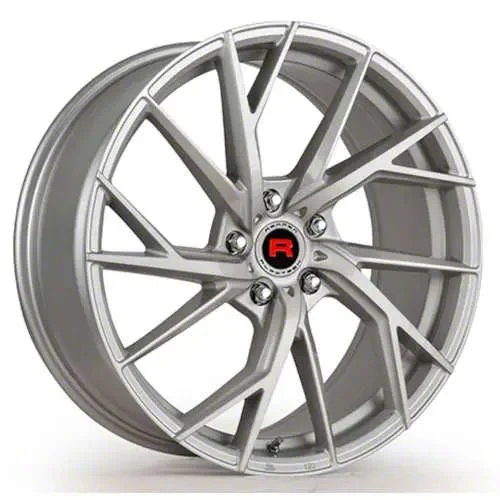Rennen Flowtech FT28 Silver Brushed Face Wheel; 20x9; 25mm Offset (06-10 RWD Charger)