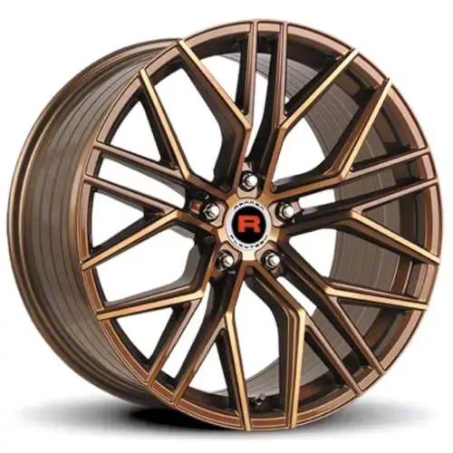 Rennen Flowtech FT12 Bronze Tint Wheel; 20x9; 25mm Offset (11-23 RWD Charger, Excluding Widebody)