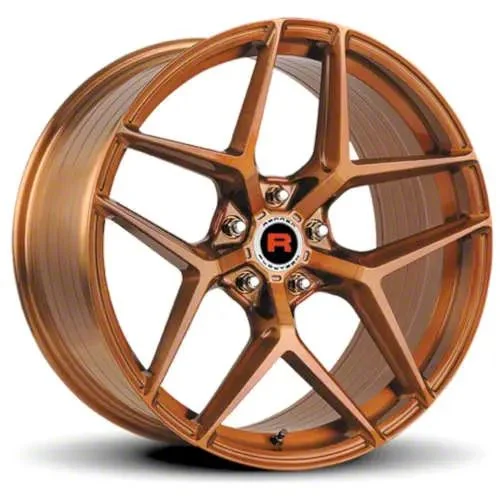 Rennen Flowtech FT13 Brushed Bronze Tint Wheel; 20x9; 25mm Offset (11-23 RWD Charger, Excluding Widebody)