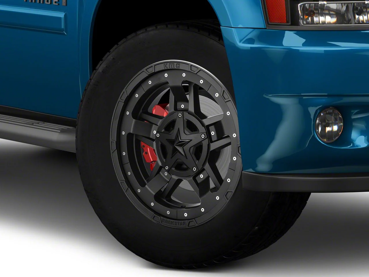 XD Rockstar III Matte Black 6-Lug Wheel; 20x9; 18mm Offset (07-14 Tahoe)